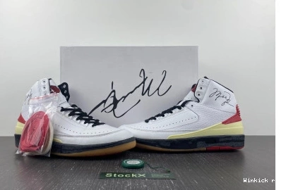 Jordan 2 red white Retro 1102